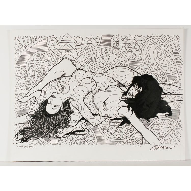 Tangle (Original Art for WEEN - Vancouver 2011) by Jermaine Rogers