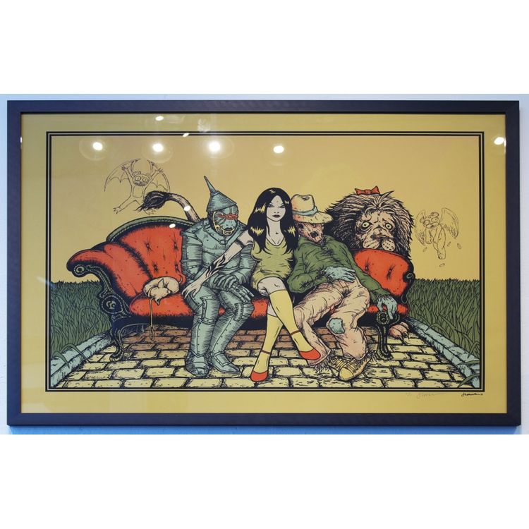This Yellow Brick Road Goes Nowhere (Variant, defaced by artist) by Jermaine Rogers