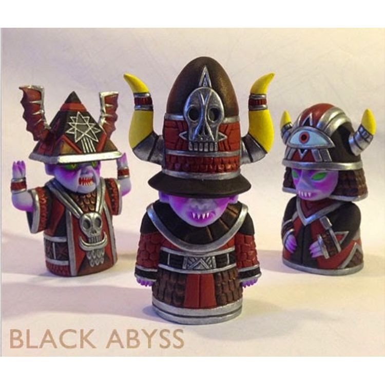 Magi Maleficarum - WIZARD SET - black abyss by Martin Ontiveros