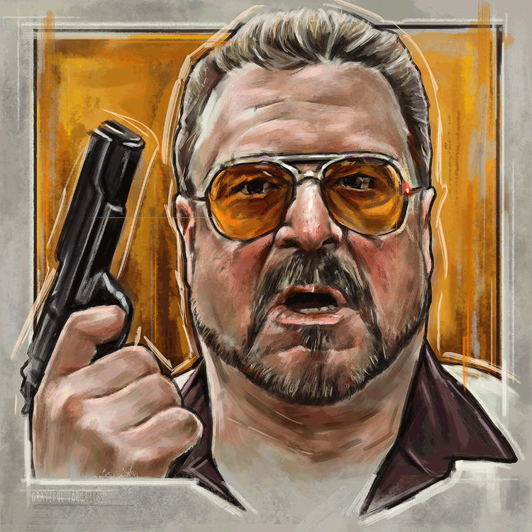 Walter Sobchak by Robert Bruno