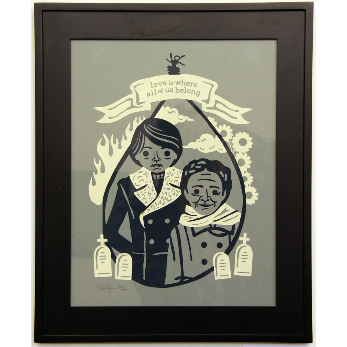 "Love Is Where All Of Us Belong" Furturtle Show Prints