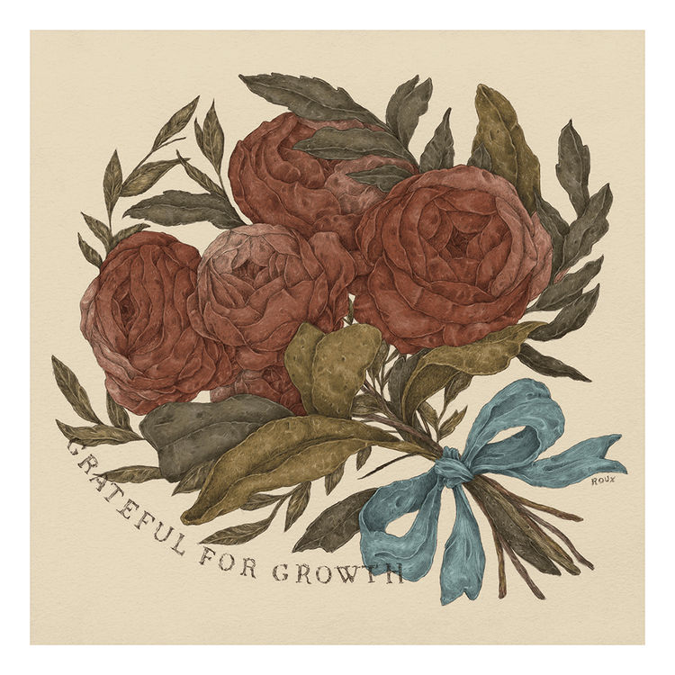 Grateful For Growth by Jessica Roux
