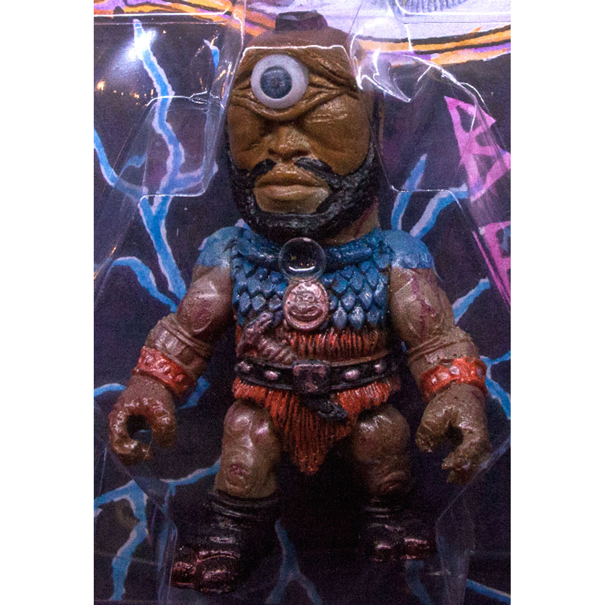 MR. TEENAGE (PRINTED CARD, BLUE/RED)