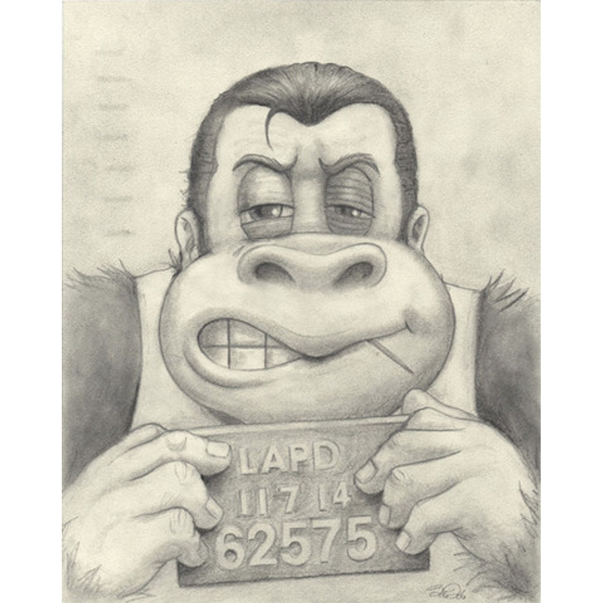 Mug Shot Donkey Kong