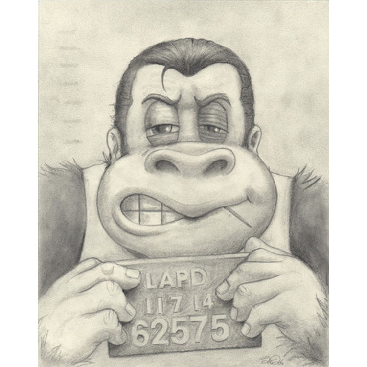 Mug Shot Donkey Kong by Bob Dob