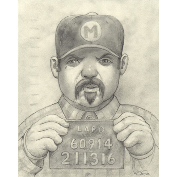 Mug Shot Mario by Bob Dob