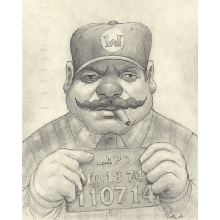 Mug Shot Wario by Bob Dob