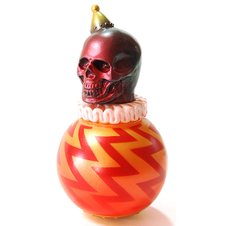 CULT BALL／赤髑髏A (Red Skull-A) by Kikkake (Atsushi Kotaki)