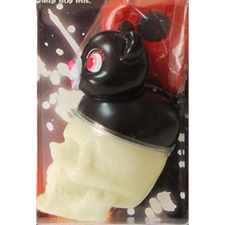 Parasite Animals - BLACK bear + GLOW skull by Kikkake (Atsushi Kotaki)