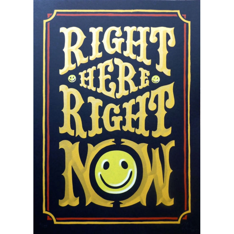 Right Here -print by RYCA