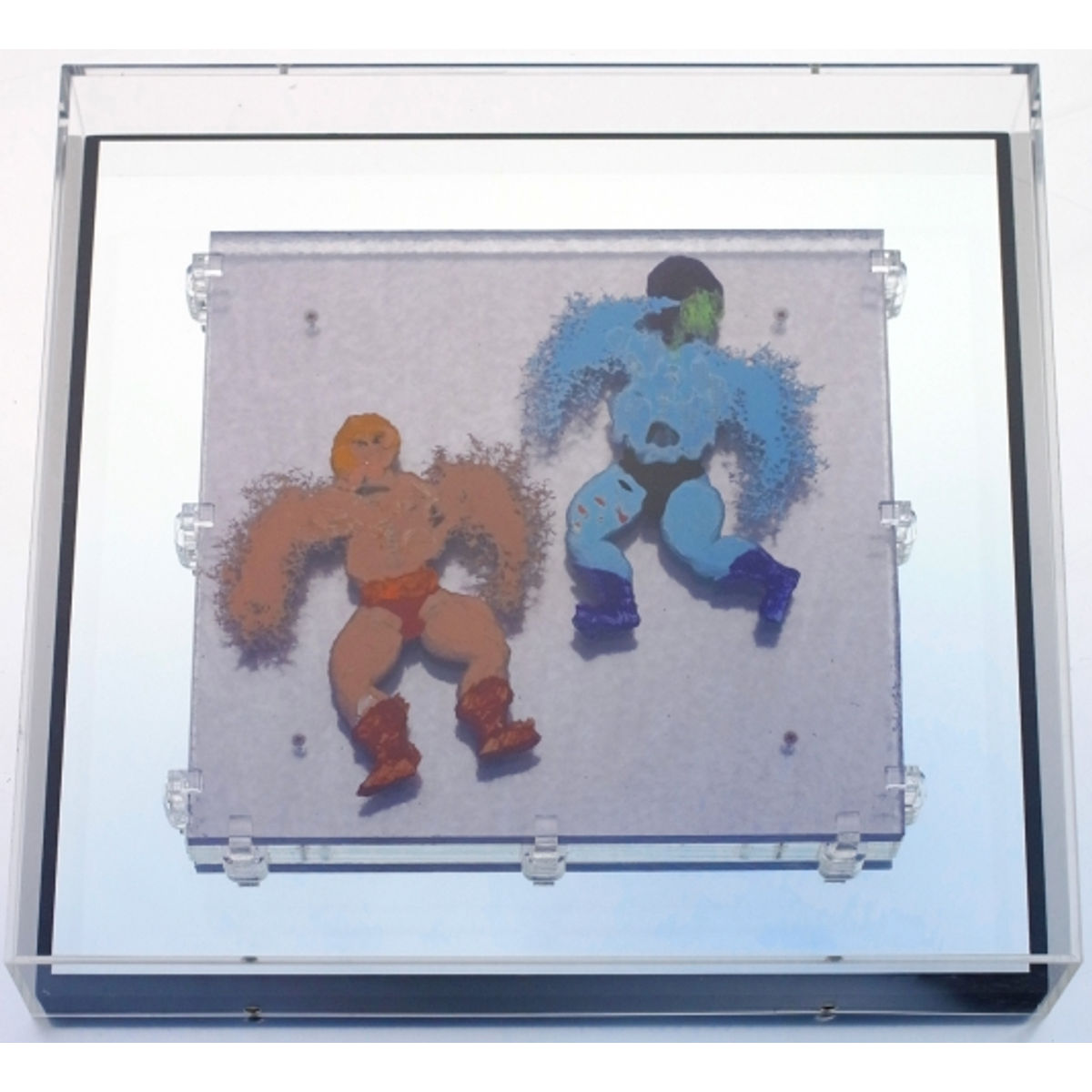 Pressure Painting: He-Man Vs Skeletor