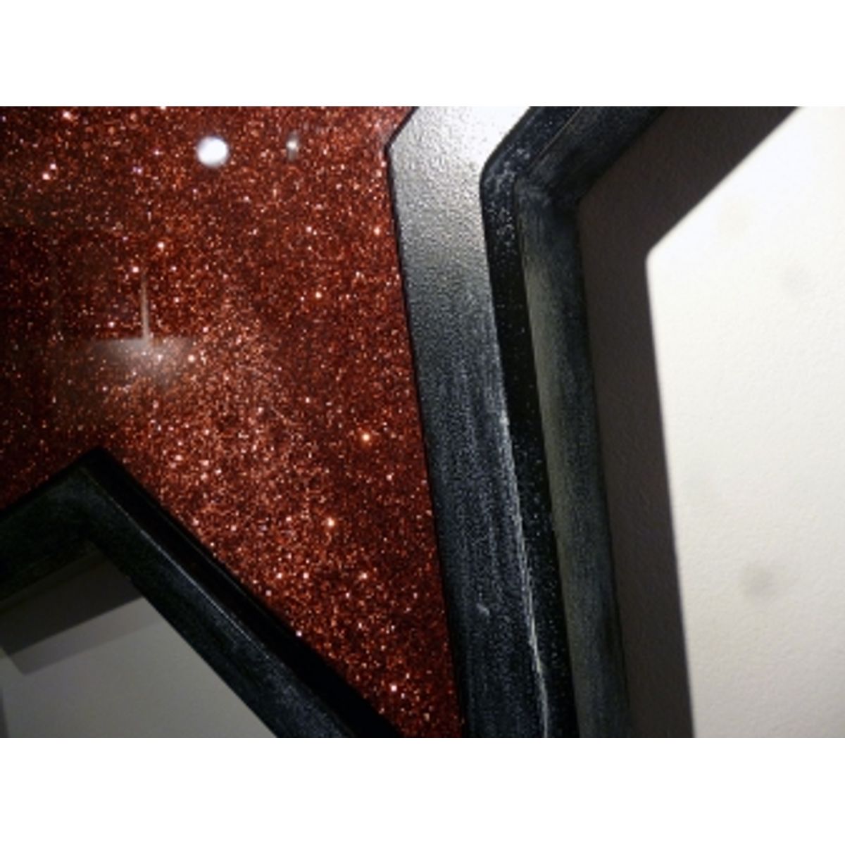 Red Glitter Star