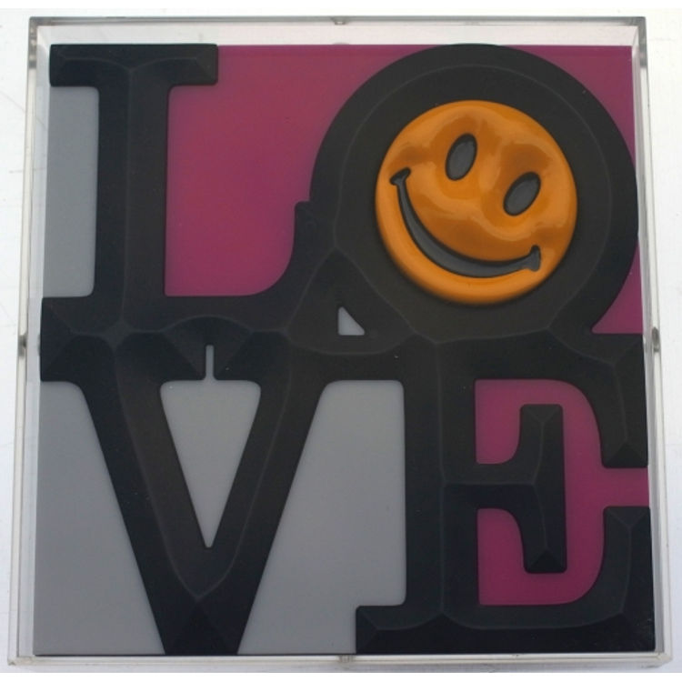 LOVE (Grey+Pink) by RYCA