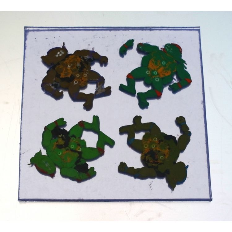 Pressure Painting: Turtles by RYCA