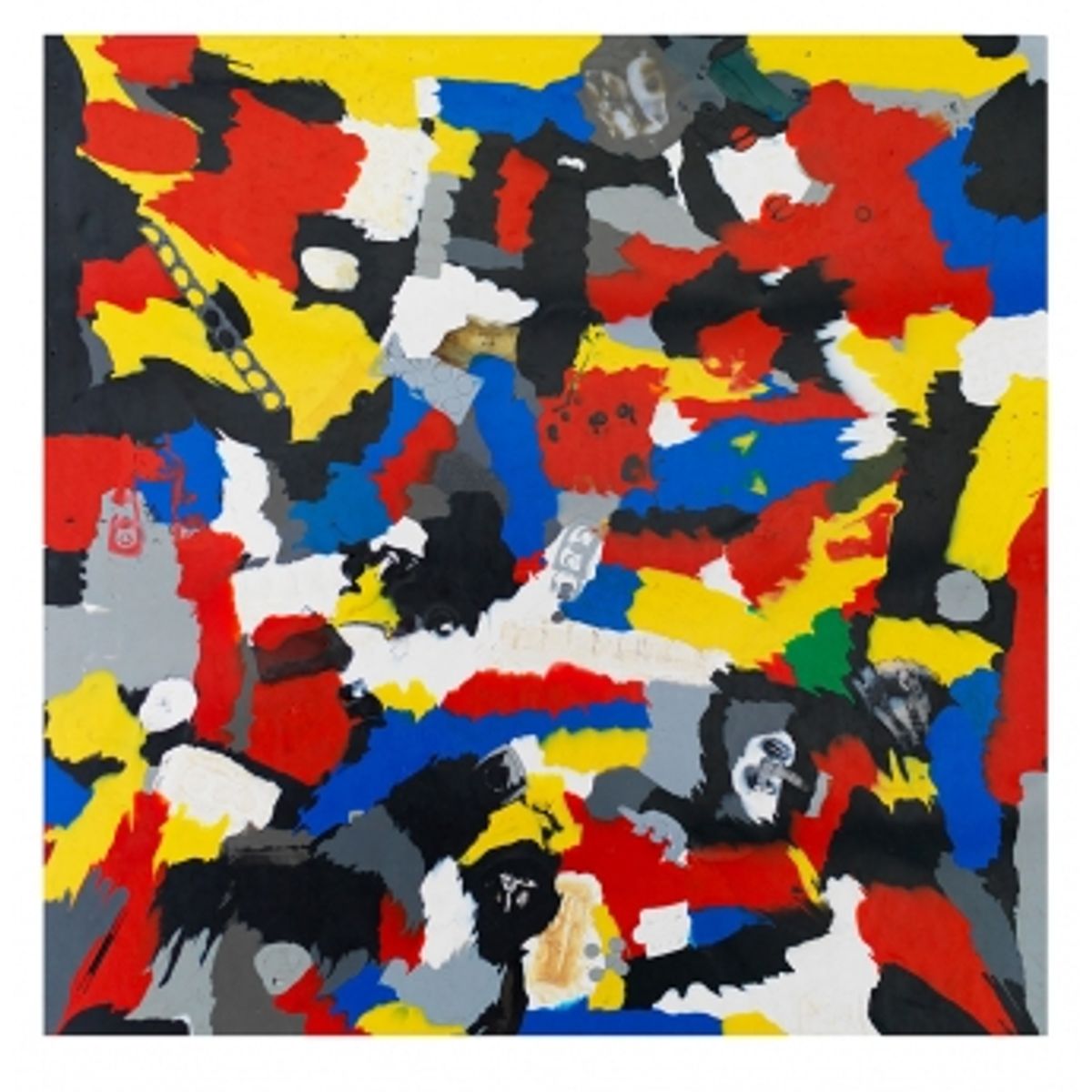 Pressure Painting: Lego 2