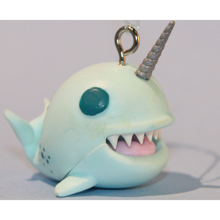 Whale Spotted Teal Hanging by Victoria Rose