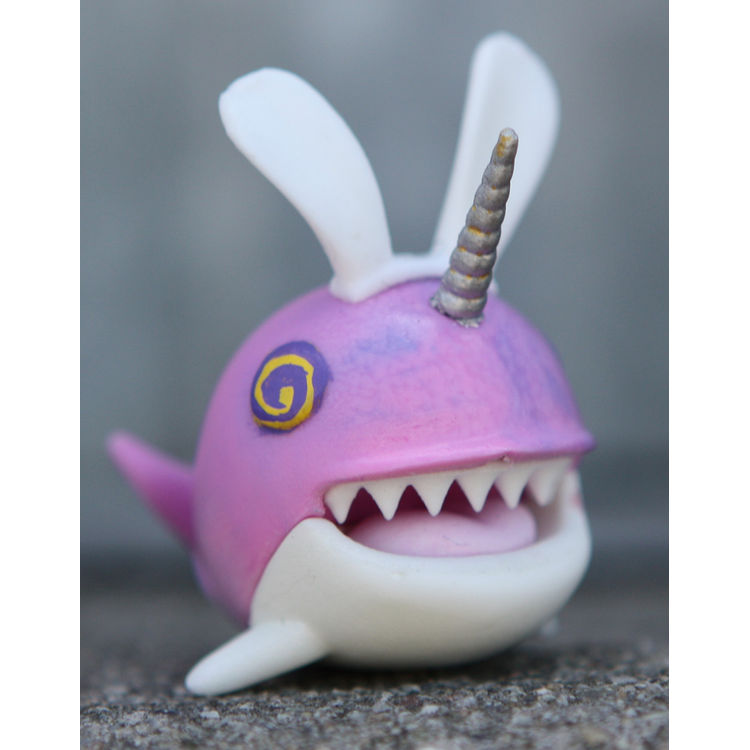 Bunny Ear Whale by Victoria Rose