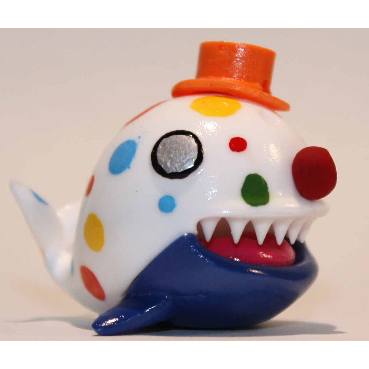 Clown Whale with Orange hat