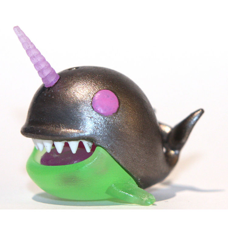 NarWhale Green and Silver by Victoria Rose