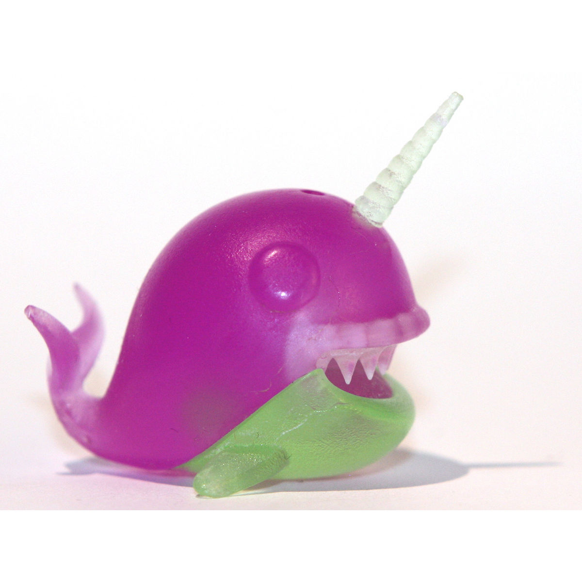 NarWhale Clear Pink and Green