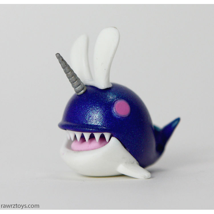 Blue Bunny Narwhale by Victoria Rose