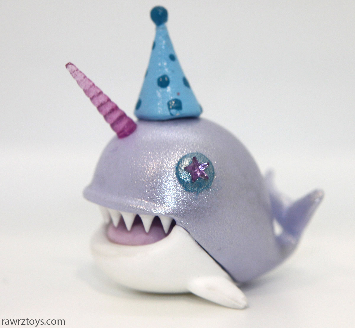 Party Hat Narwhale by Victoria Rose