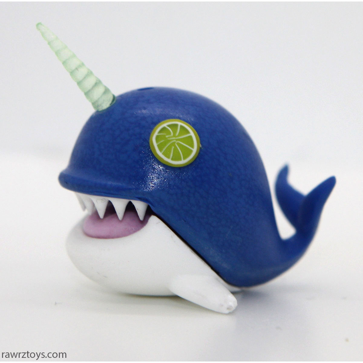 Blue Narwhale Lemon Eyes