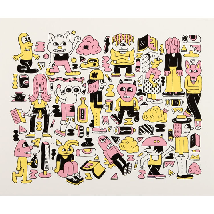 Dudes by Andy Rementer