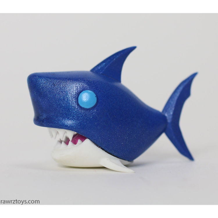 Metallic Blue Shark by Victoria Rose