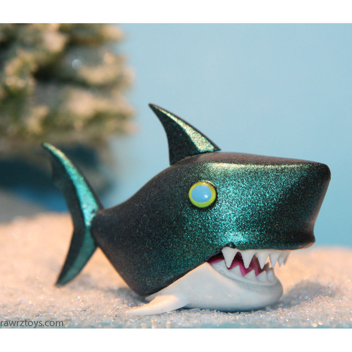 Metallic Teal Shark