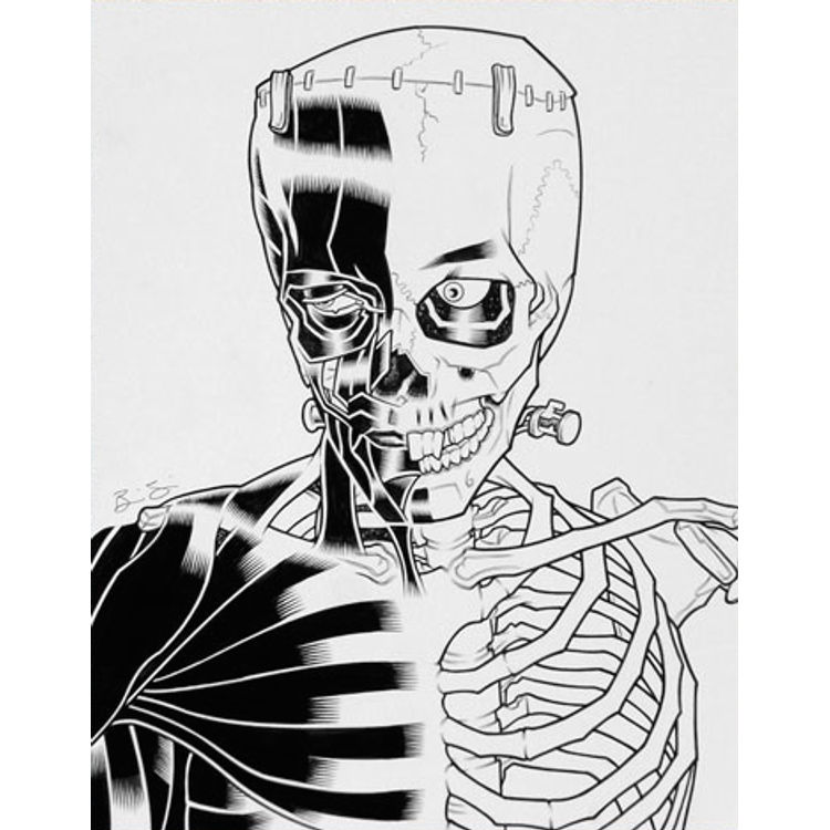 FRANKENSTEIN SKELETON by Brian Ewing