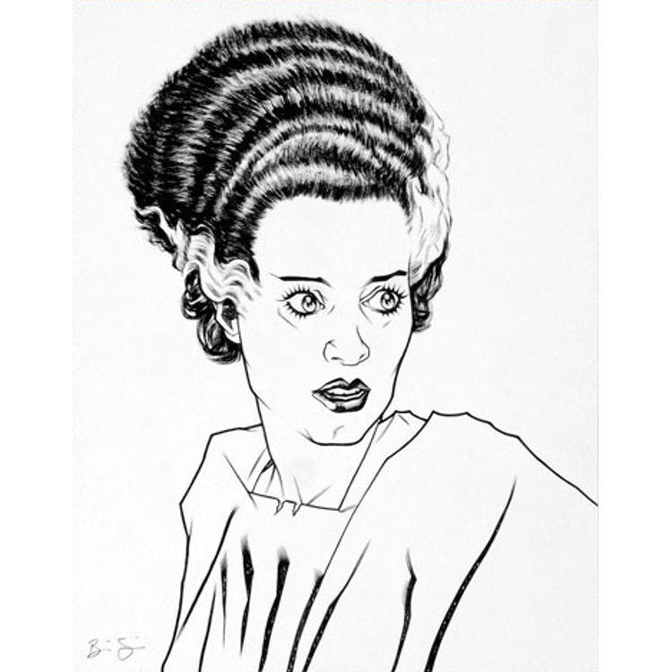 BRIDE OF FRANKENSTEIN ORIGINAL by Brian Ewing