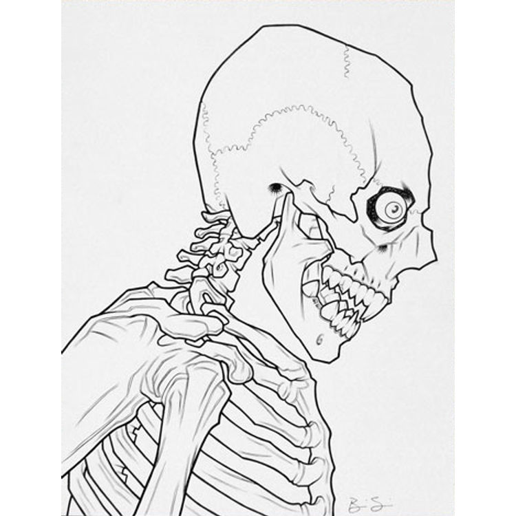 NOSFERATU SKELETON by Brian Ewing