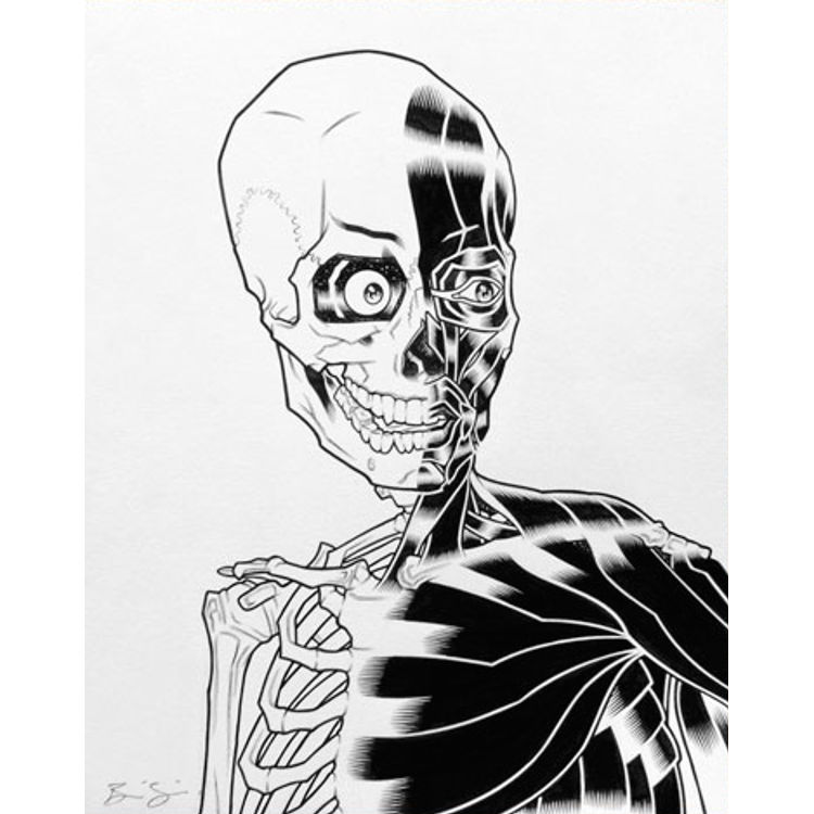 BRIDE OF FRANKENSTEIN SKELETON by Brian Ewing