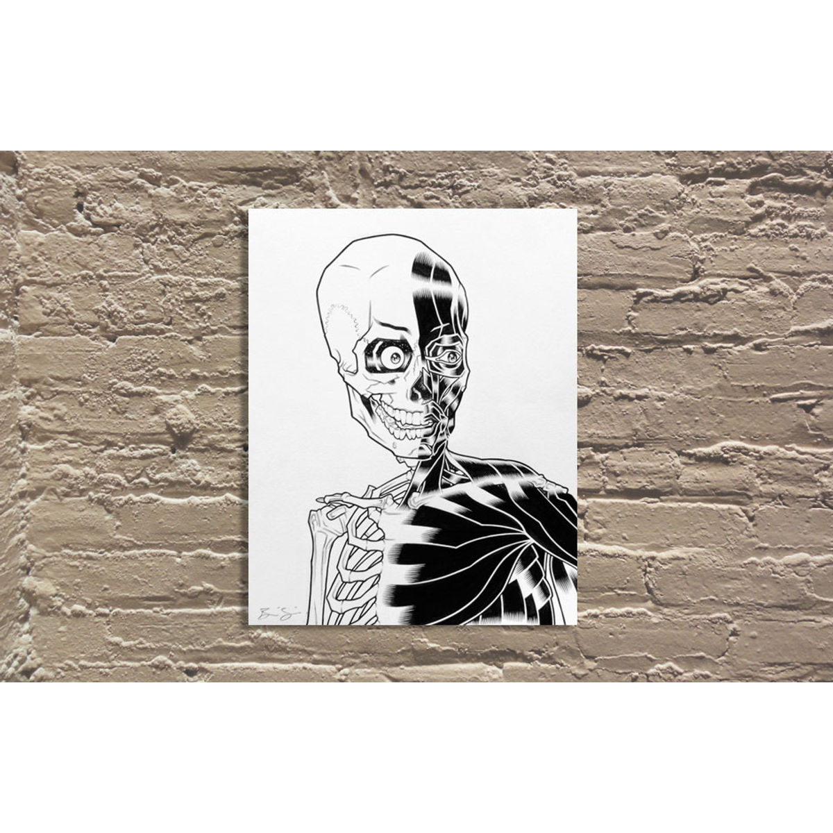 BRIDE OF FRANKENSTEIN SKELETON