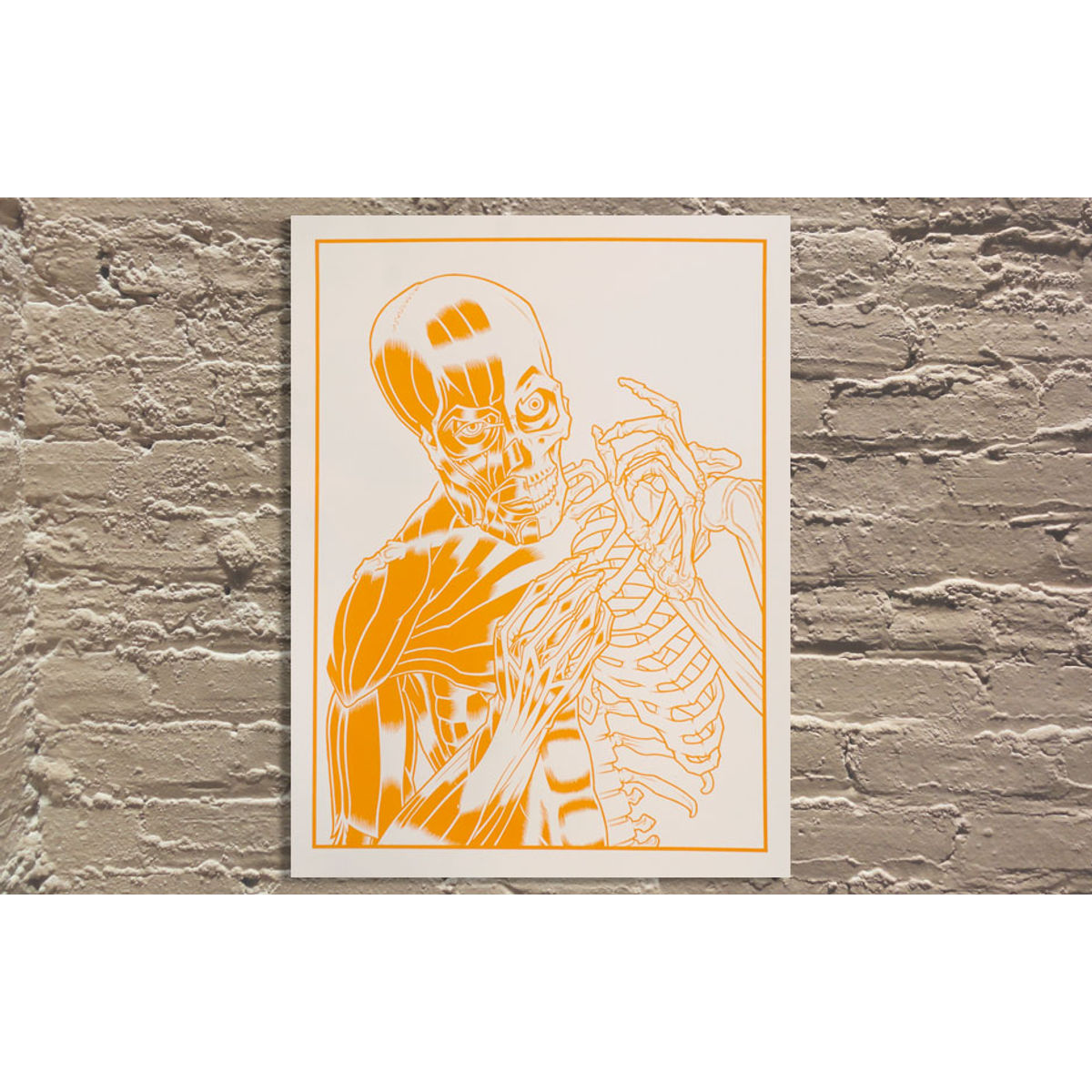 THE TINGLER VINCENT PRICE SKELETAL [ORANGE]