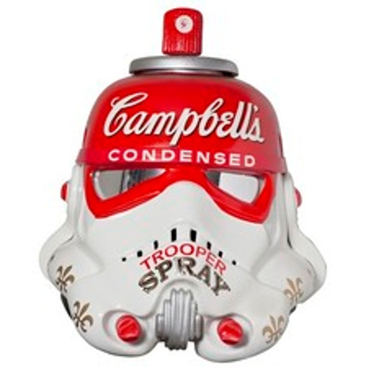 Campbell’s Condensed Trooper Spray by Mr. Brainwash