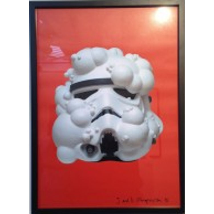 Signed Art Wars Print by Dinos Chapman