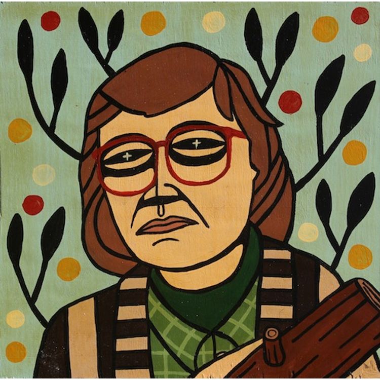 Log Lady by Mike Egan