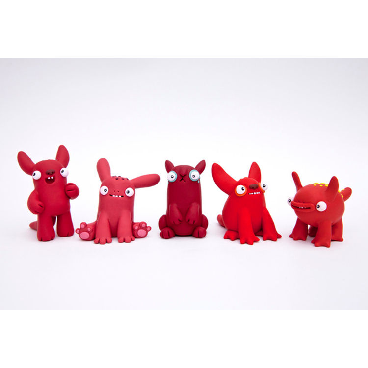 Red Beastlies by Leslie Levings