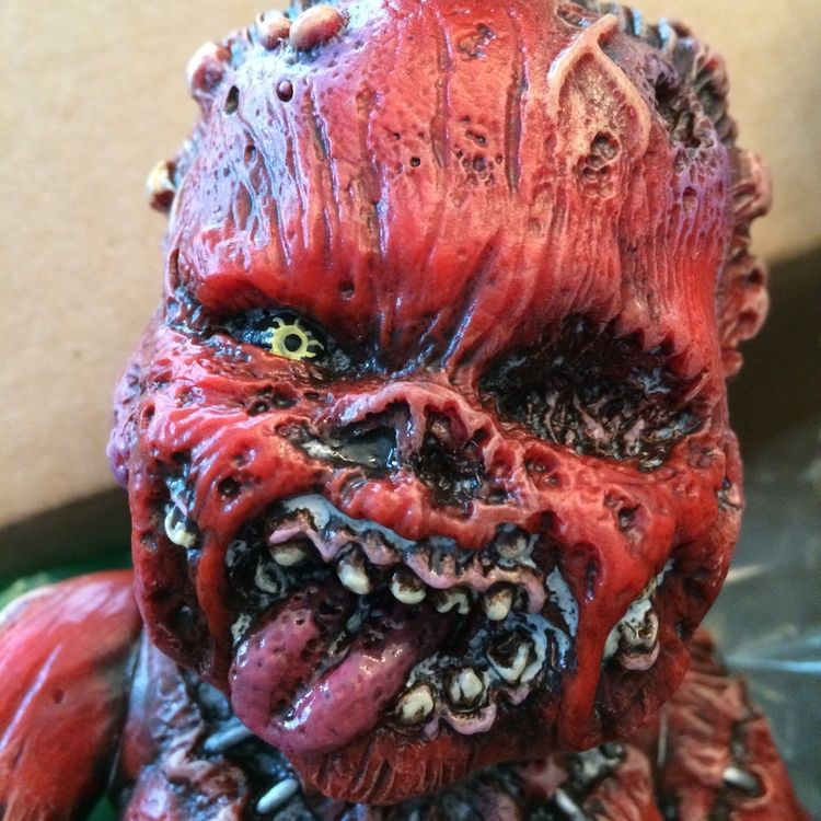 CUSTOM RED COLORED GERGLE by Joe Whiteford