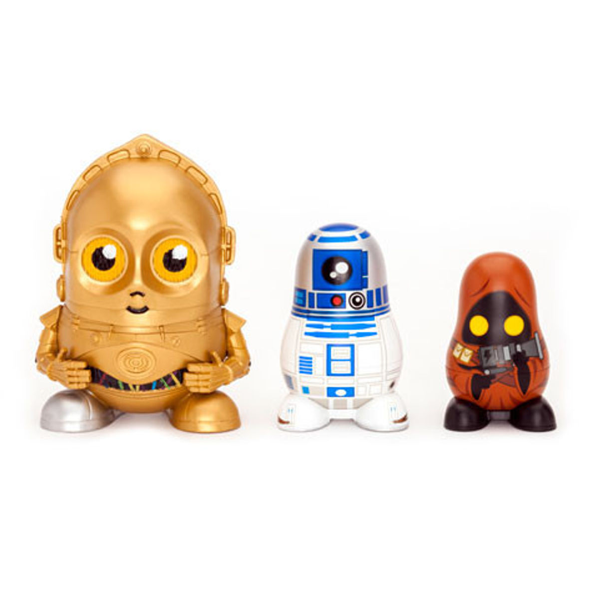 Star Wars Chubby Series 1 - C-3PO, R2-D2 & Jawa