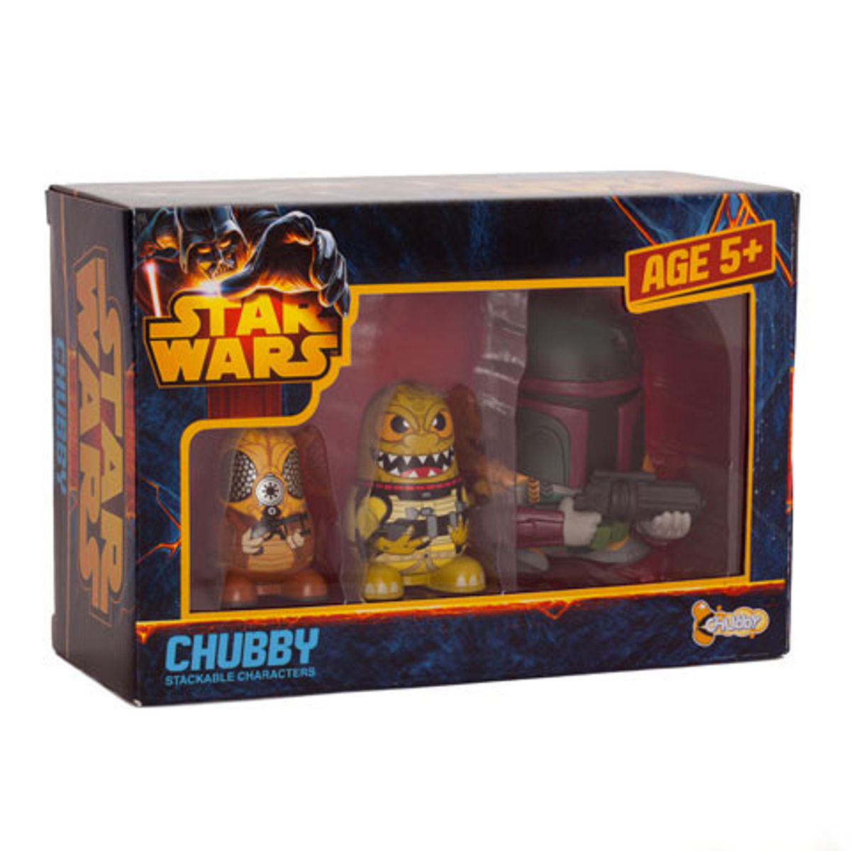 Star Wars Chubby Series 1 - Boba Fett, Bossk & Zuckuss