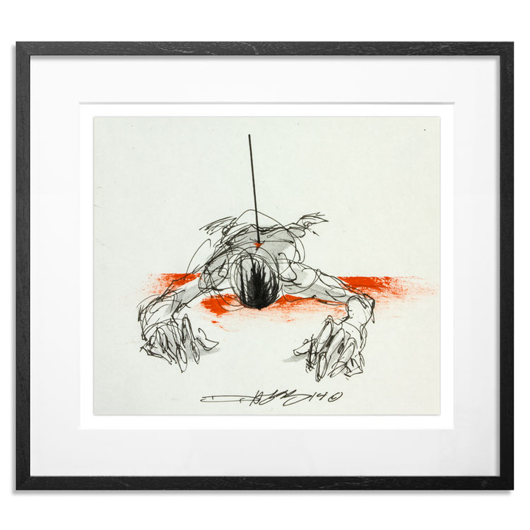 Untitled Sketch 4 by Derek Hess