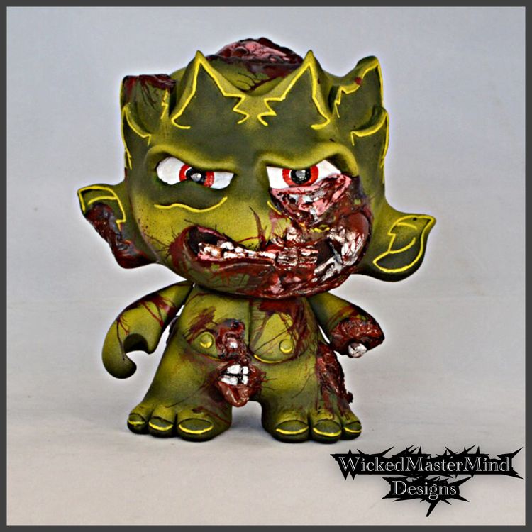 Zombie Martian by WickedMasterMind Designs