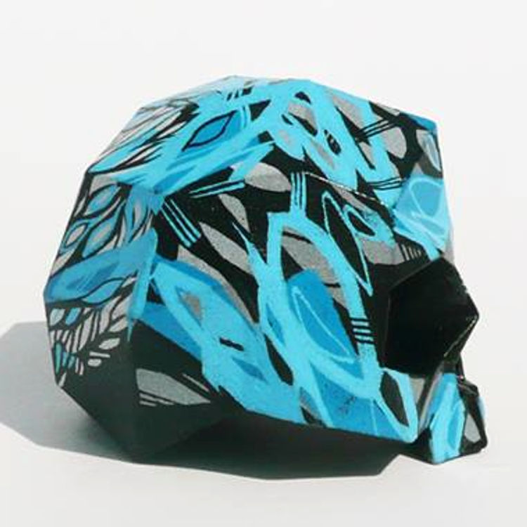 RunDMB Custom 2" Skelevex (Blue) by RunDMB (David Bishop)