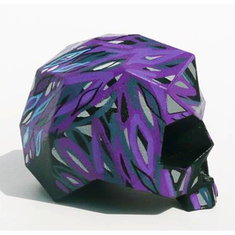 RunDMB Custom 2" Skelevex (Purple) by RunDMB (David Bishop)