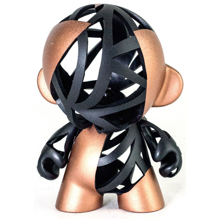 Munny - Black and Gold by Carson Catlin