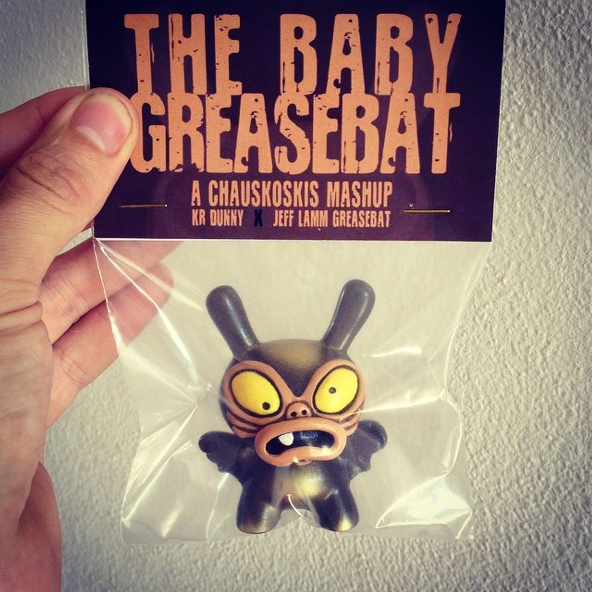 Baby Greasebat • Brown Chocolate with Golden spray