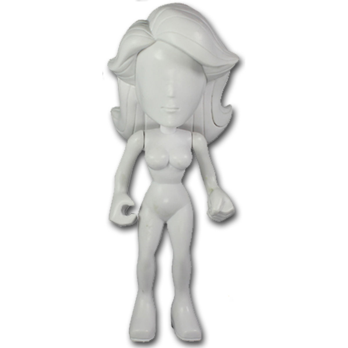My Hero Toys Customizable Vinyl Figure - White